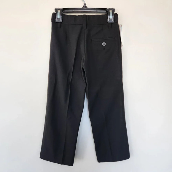 Cat and Jack 2 Piece Set Size 4 Dress Pants & Button Down Dress Shirt Black Blue - Picture 6 of 8